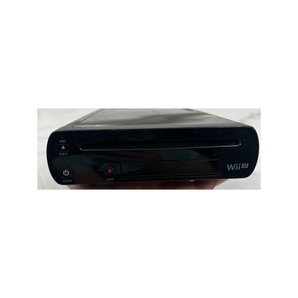Nintendo Wii U Console Black 32GB WUP-101(02) with AV Cable and Manuals - Picture 6 of 13